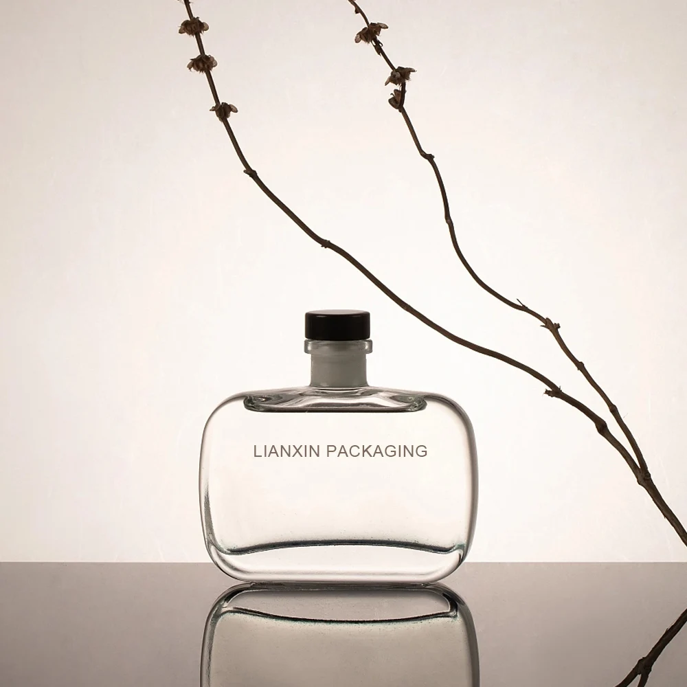 100ml 200ml 330ml Custom Logo Fragrance Sticks Bottle Customised Luxury 500ml Glass Aroma Reed Diffuser Bottle