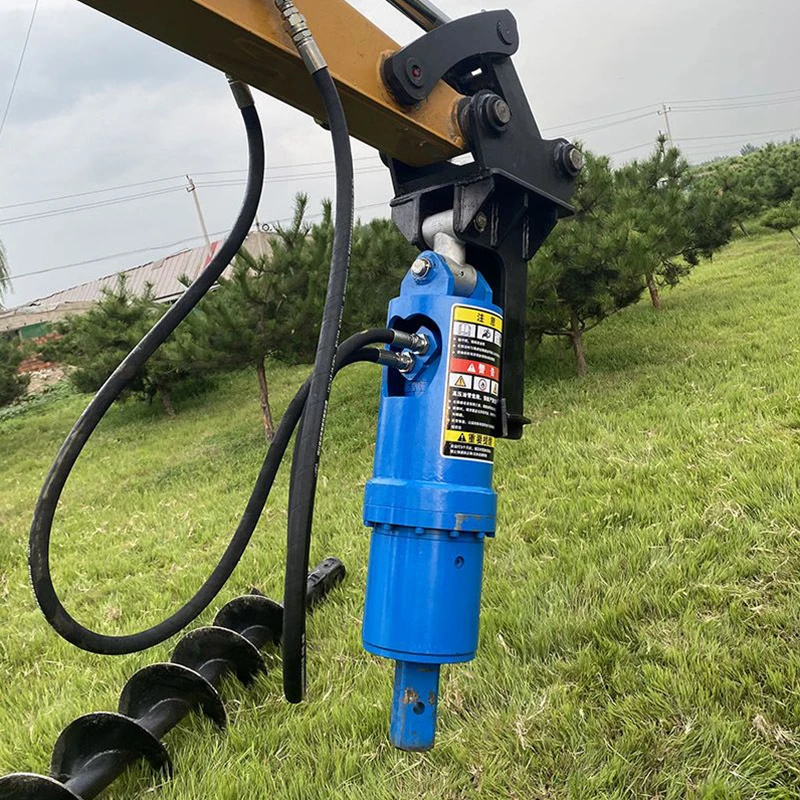 drainage system ZX-20000 quality earth auger drilling machine 80-170lpm alloy bit spiral drill