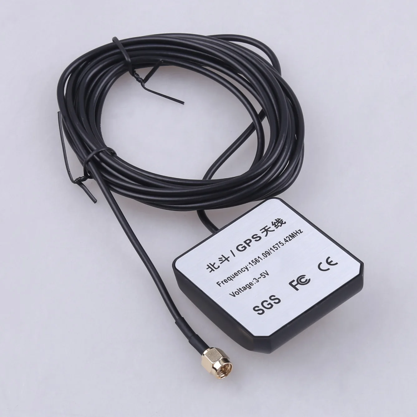 Kinghelm Factory price Active Beidou BD 1561MHz 1575.42 mhz Active Car GPS LNA 25DBI External GPS Antenna With SMA Connector