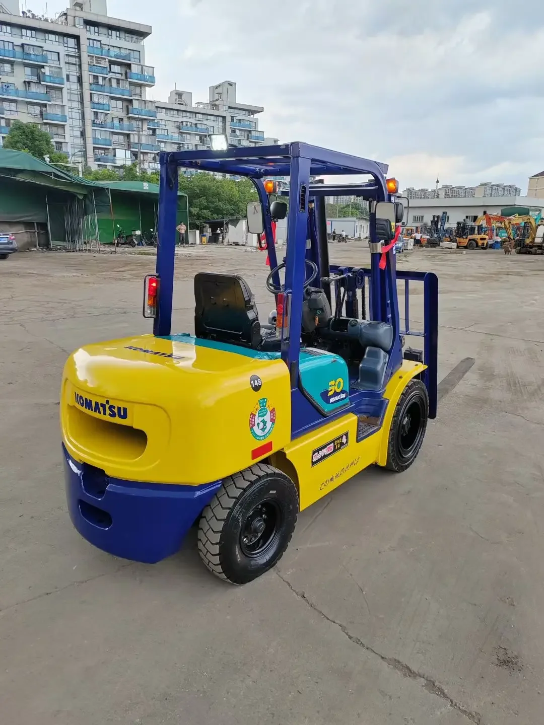 High Quality Used small Komatsu forklift 3 ton Komatsu Diesel Forklift 30 Cheap Price in stock