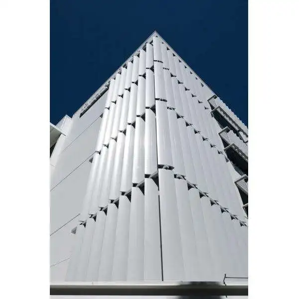 (CE)Aluminum vertical louver adjustable sun shade louver