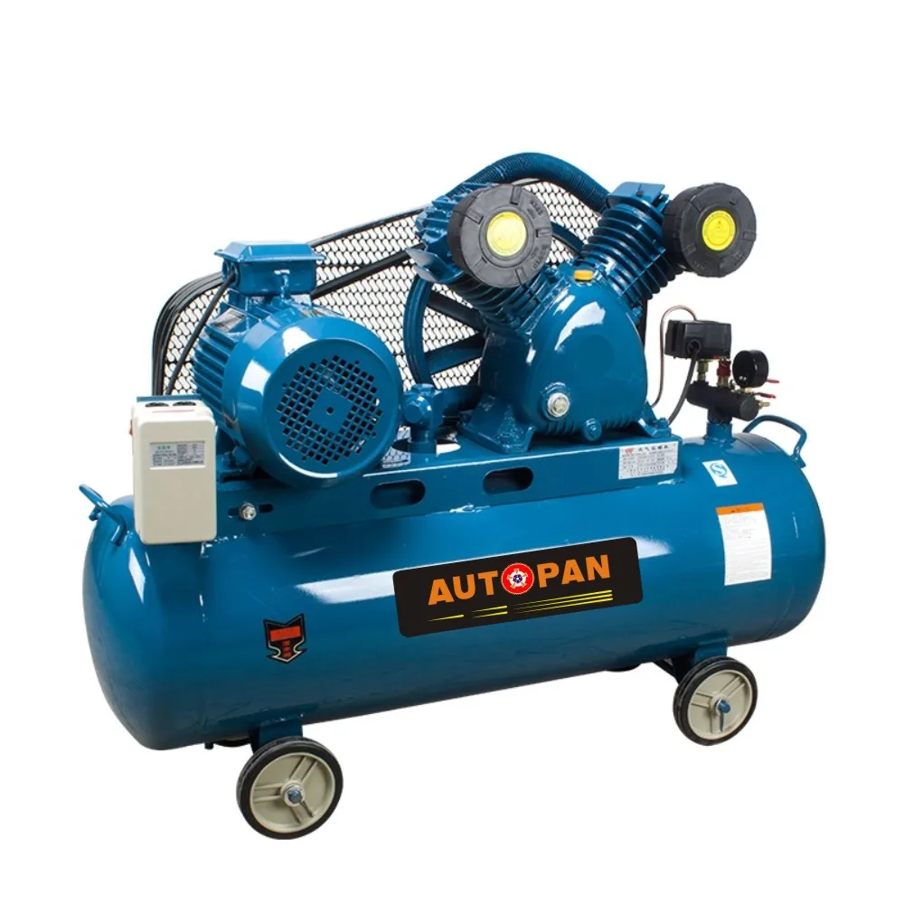 AUTOPAN 0.6P 4KW High Pressure Air-compressor Machines Industrial Belt Driven Air Compressor