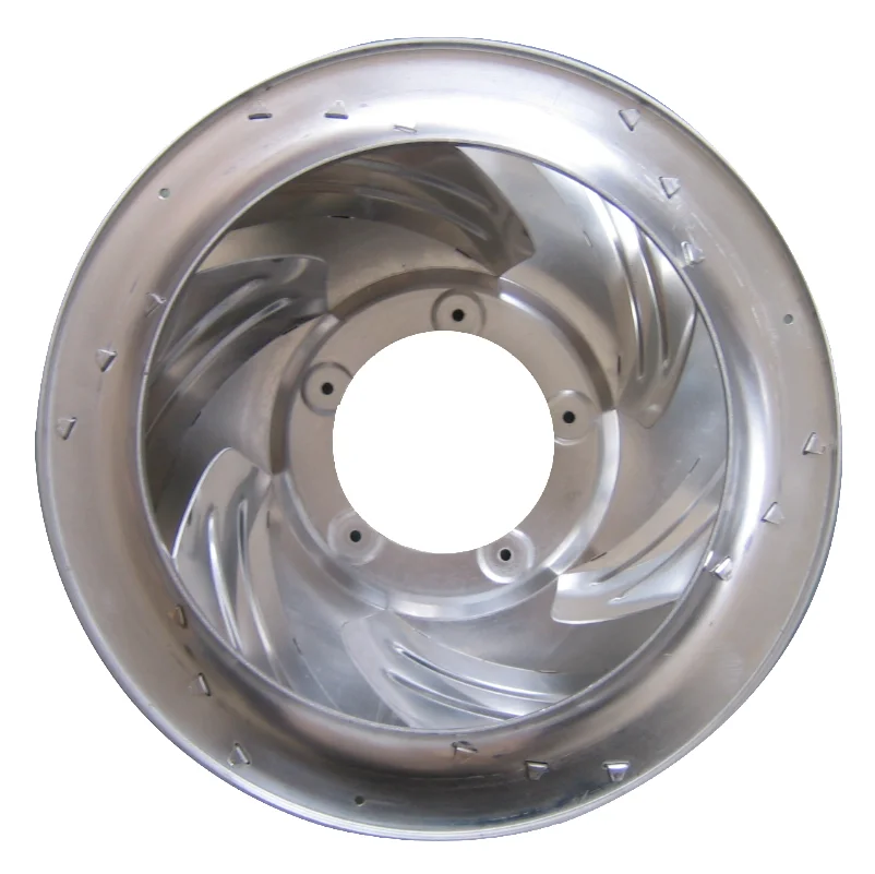 Aluminum Backward fan wheel and Impeller