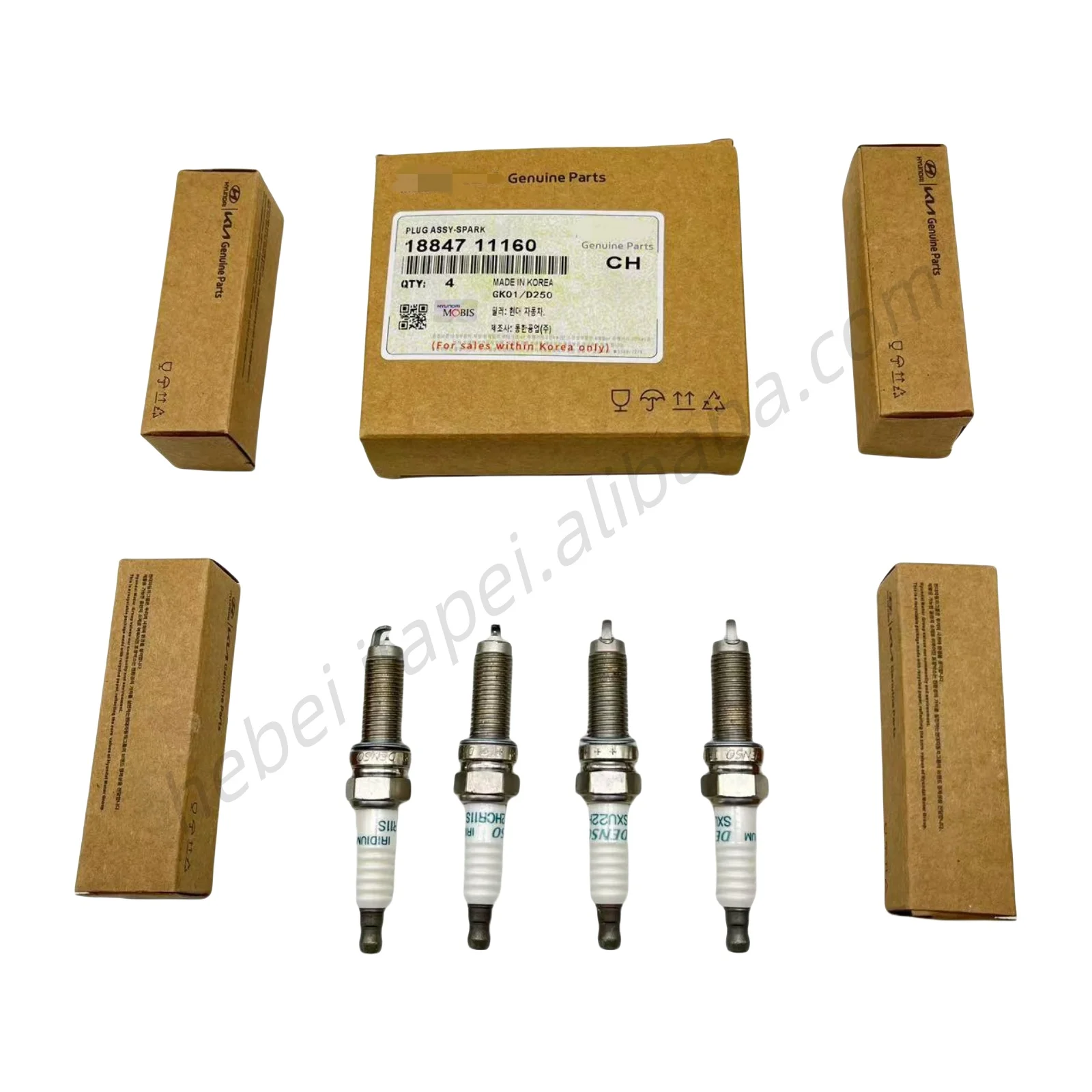 18847-11160 Factory direct wholesale high quality spark plug for Korean cars 18847-11160