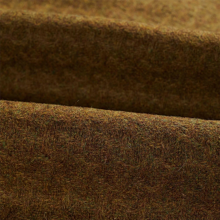Italian 100 Merino Wool 320 gsm Suiting Tweed fabric for Suit and Uniform