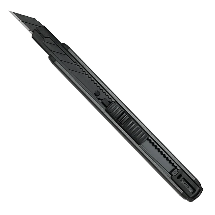 High quality 9MM Aluminum Alloy Pocket Knife Stationery knives for paper cutting