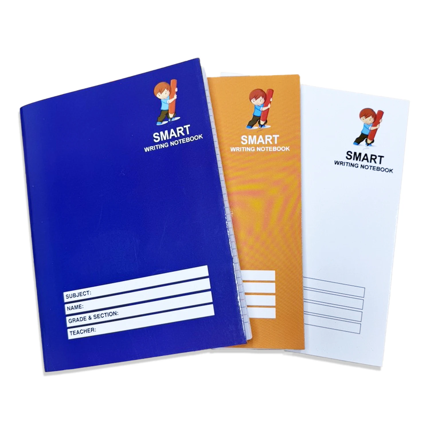 Customized Notebooks Printed Logo Soft Cover Dotted Grid Lined School Stationery Excise book Notebook