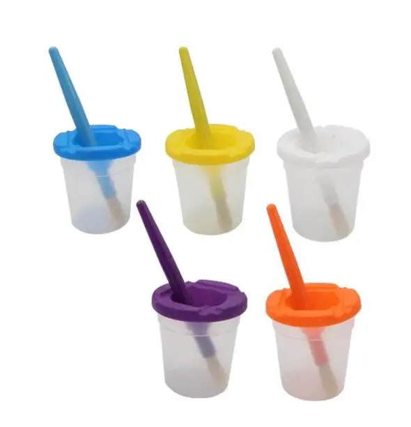 Stationery kids oil gift chalk brushes face brush watercolor painting children sets for adults acrylic paint set