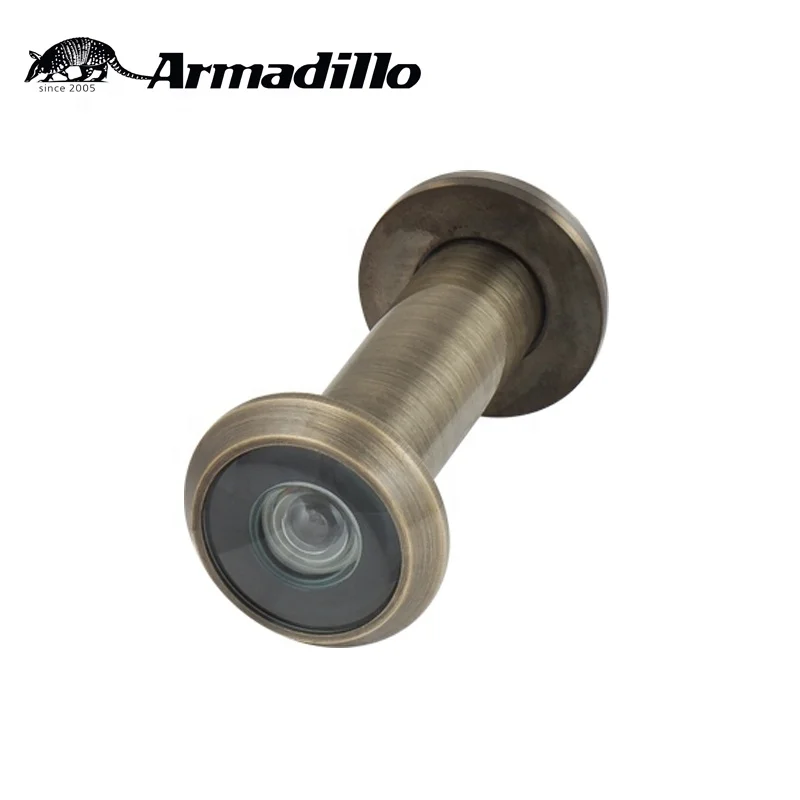 Factory Supply Wide Angle Plastic Optics Brass Door Viewer Fish Eye Door Viewer