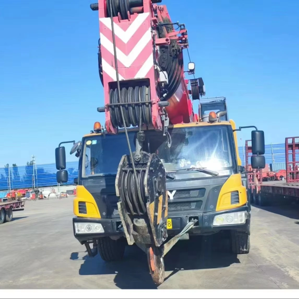 Direct Sales Practical Hot Sale Sanny80  90 100 Ton Truck Mounted Crane STC900T5