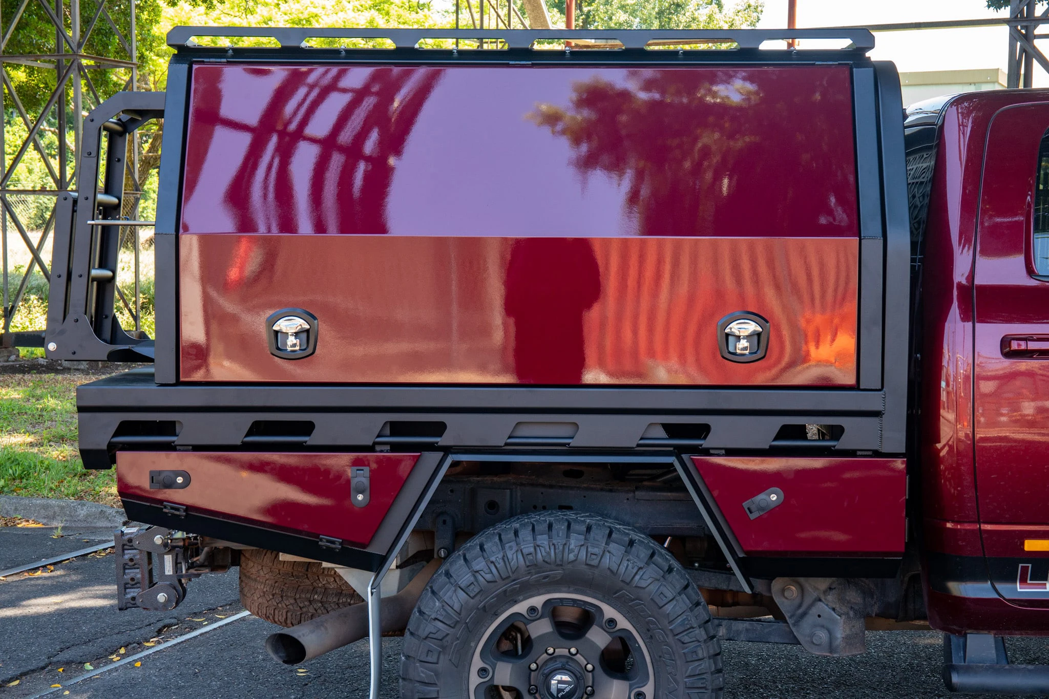 Aluminum Truck Ute Canopy Dual Single Cab Aluminum Ute Tray Tool Box for Ute Truck