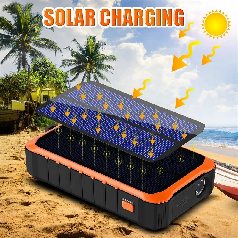  Реальный 12000mah внешний аккумулятор светодиодный фонарик блок питания поделитесь ручными ручками