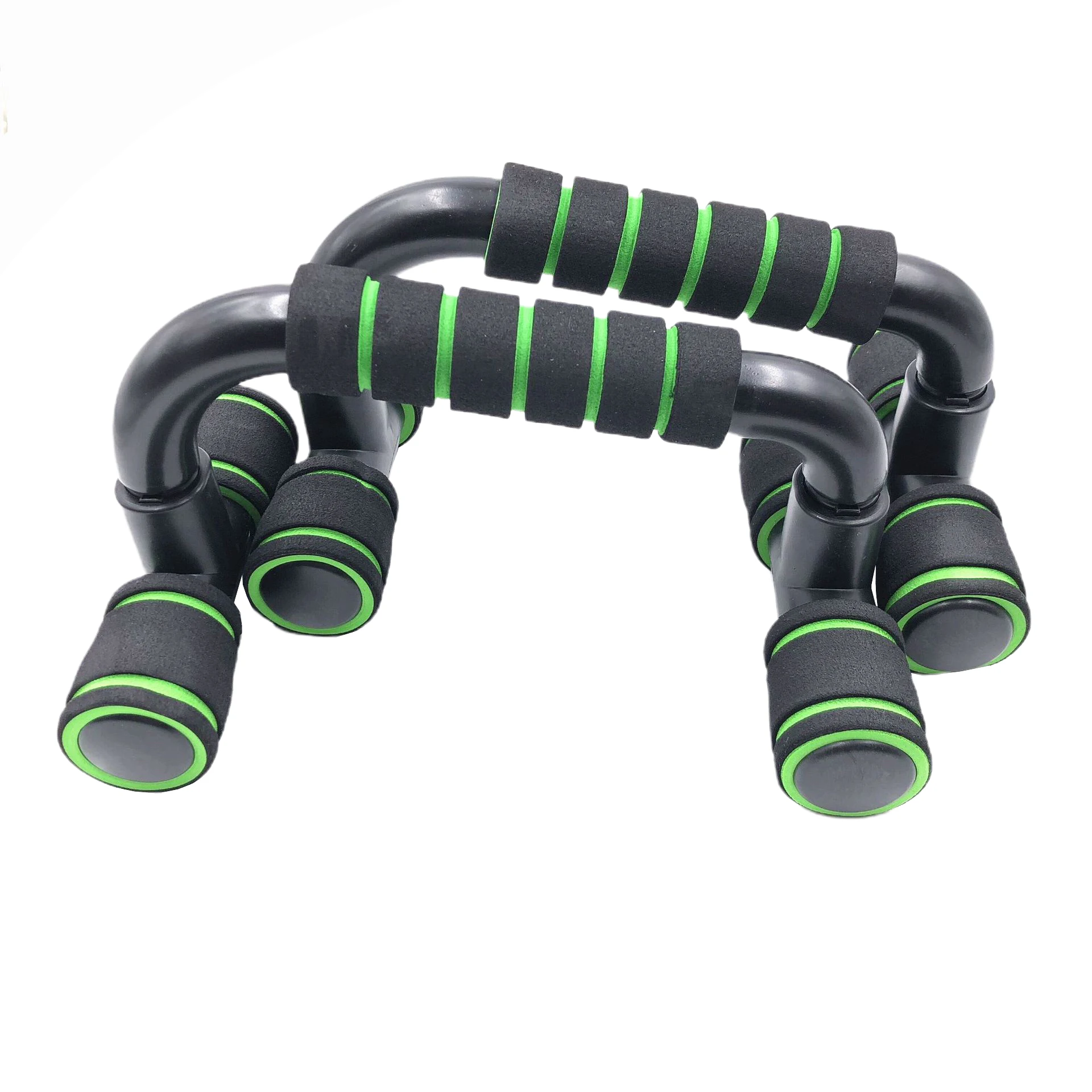 
Hot Sale Sports Goods H-type Steel Slip-Resistant Push Up Bar Home Fitness Equipment 