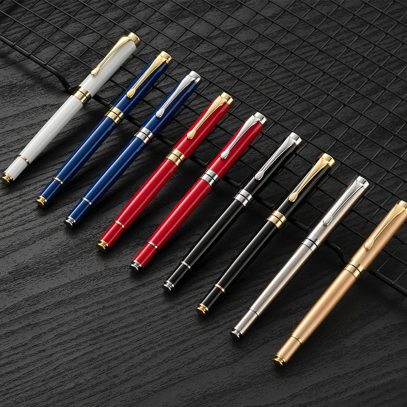 Hot Selling Promotional Cheap Wholesale Custom Gift Fountain Pen Luxury English Calligraphy Pens 10  Colors in Stock