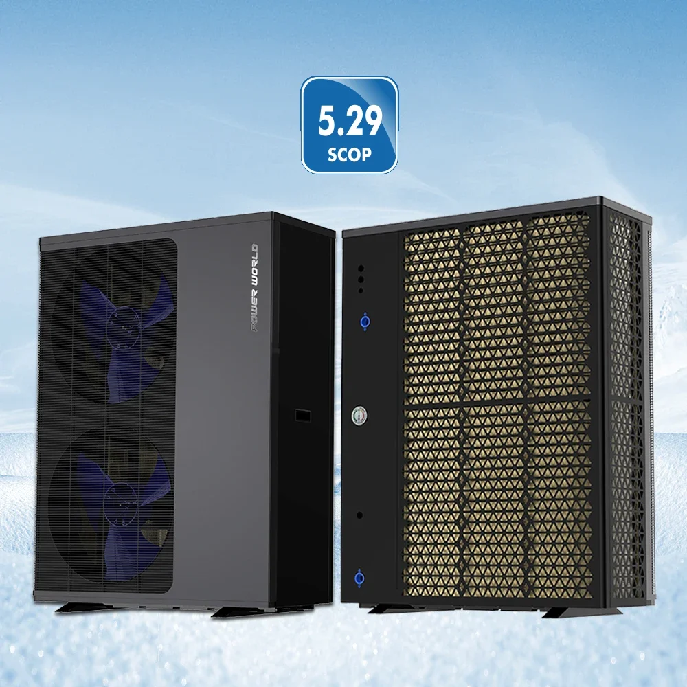 Erp A+++ scop best quality heat pump green gas r290 6kw home heat pump with inverter technology