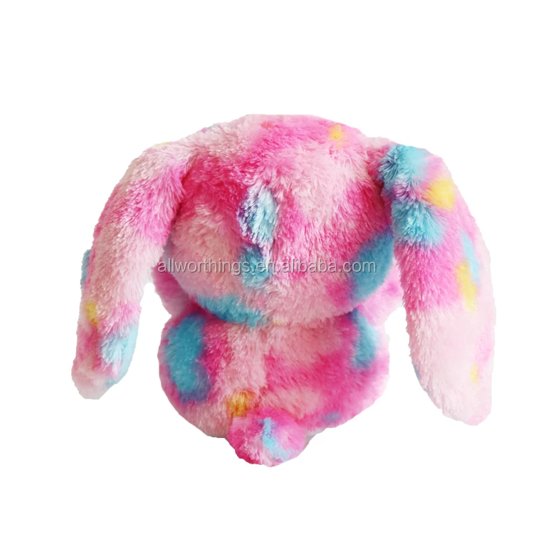 Free stuff 15cm pink rabbit big eyes plush toy pelucia doll