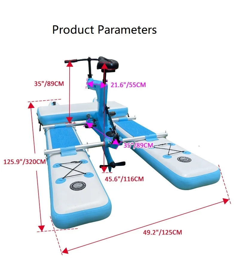 Water Bike Pedal water aqua bicycle Bike