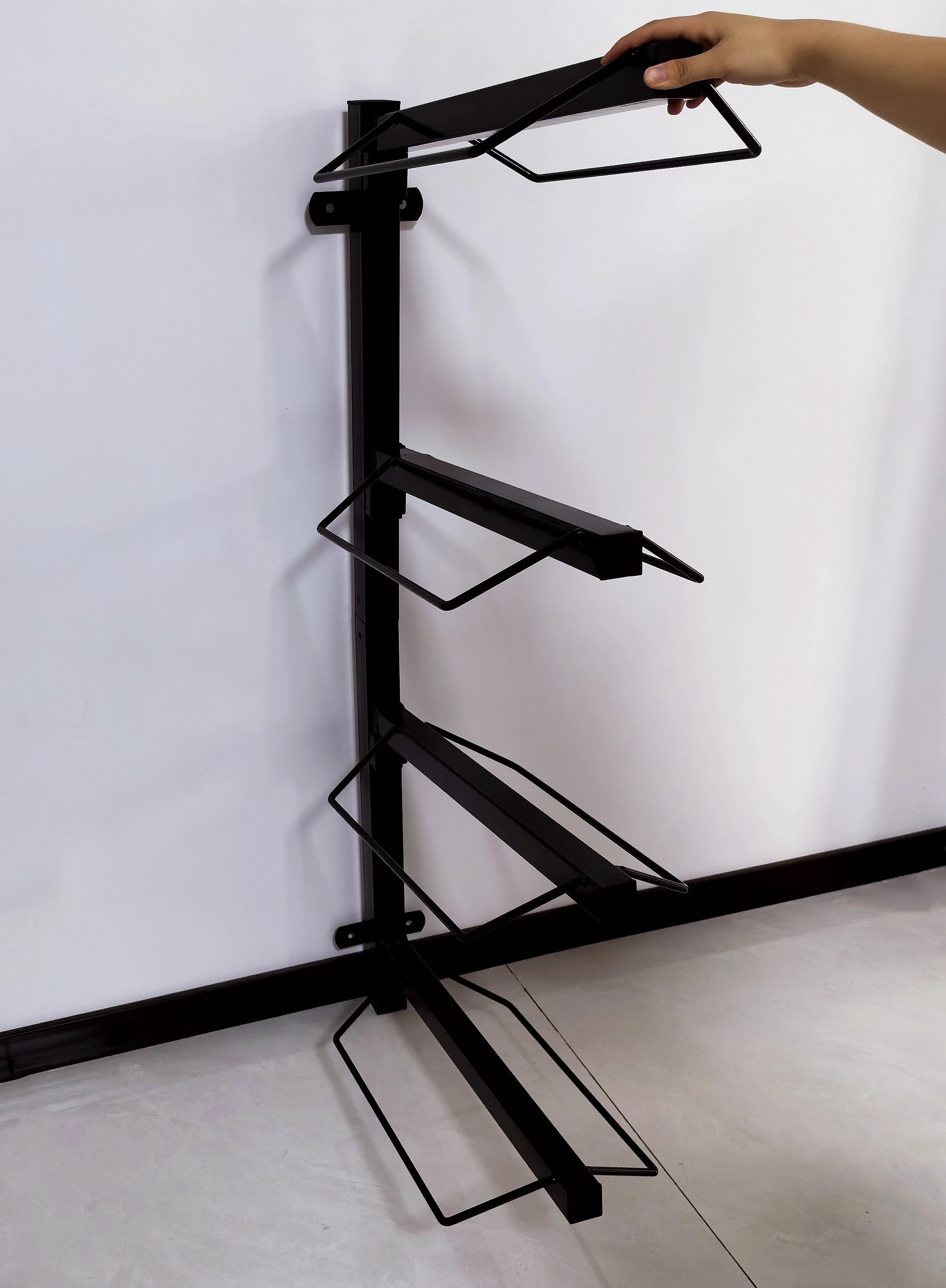 3 TIER OPTIONS Saddle Rack Wall Mount Saddle Stand Saddle Pad Rack Horse Tack Storage for English Western