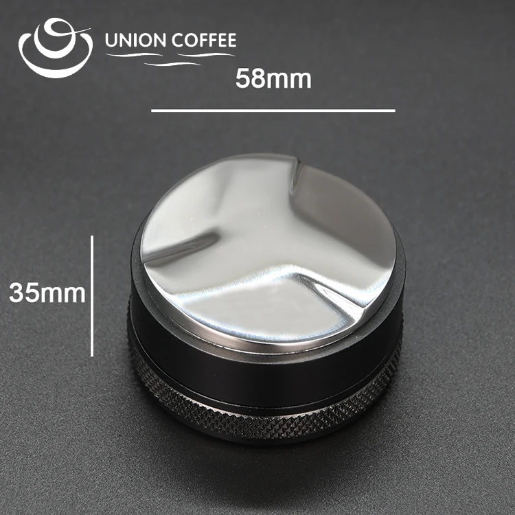 Coffee Distribution Tool Food Grade 304 Stainless Steel Coffee Bean Distributor Tamper Leveler 51mm 53mm 58mm