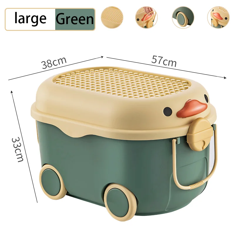 XingYou decoration storage box blue large storage boxes toy storage organizer