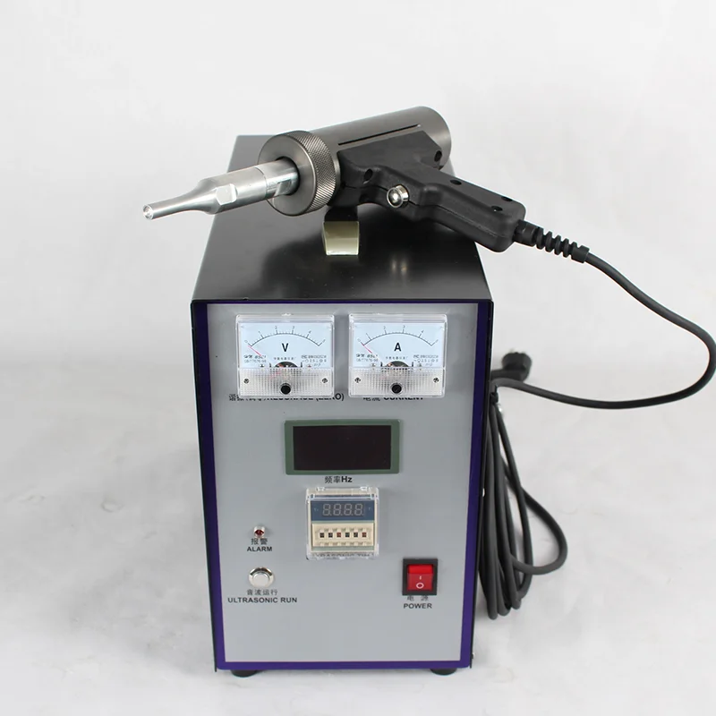 Manually Operating Ultrasonic spot plastic sheet ultrasonic weld machine Ultrasonic price cut welding machine spot