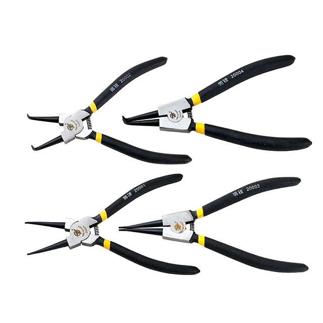 Hand Tools High Carbon Steel Long Round Nose Pliers for Bent Plier Set