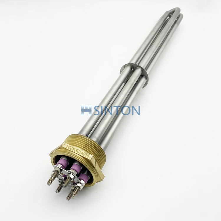 High Quality 220V 20KW Electric Flange Immersion Heater for Liquid Heating
