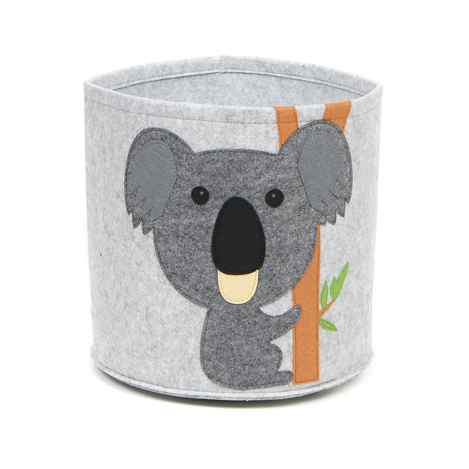 Складная корзина для белья Koala из войлока 30 см хранения игрушек детей коллекция корзин ванной или детской