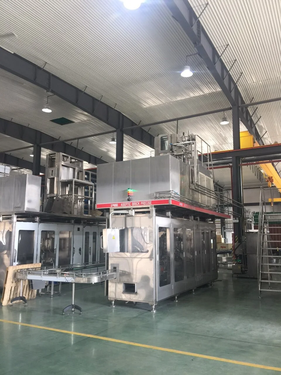 
Middle capacity UHT sterilization fruit juice processing plant 