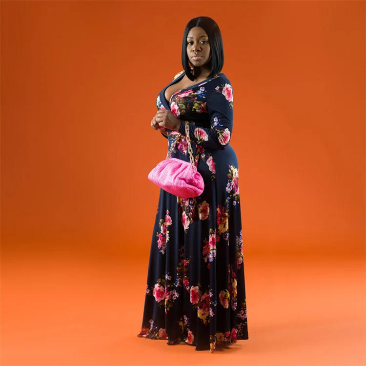 Camouflage Print Casual Waistband Sexy Plus Size Bandage Dress Womens Plus Sized Clothing