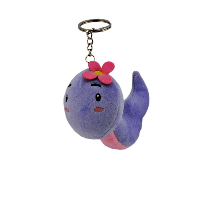 Animal pendant backpack plush toy jewelry key chain cartoon version 12 Zodiac snake plush toy