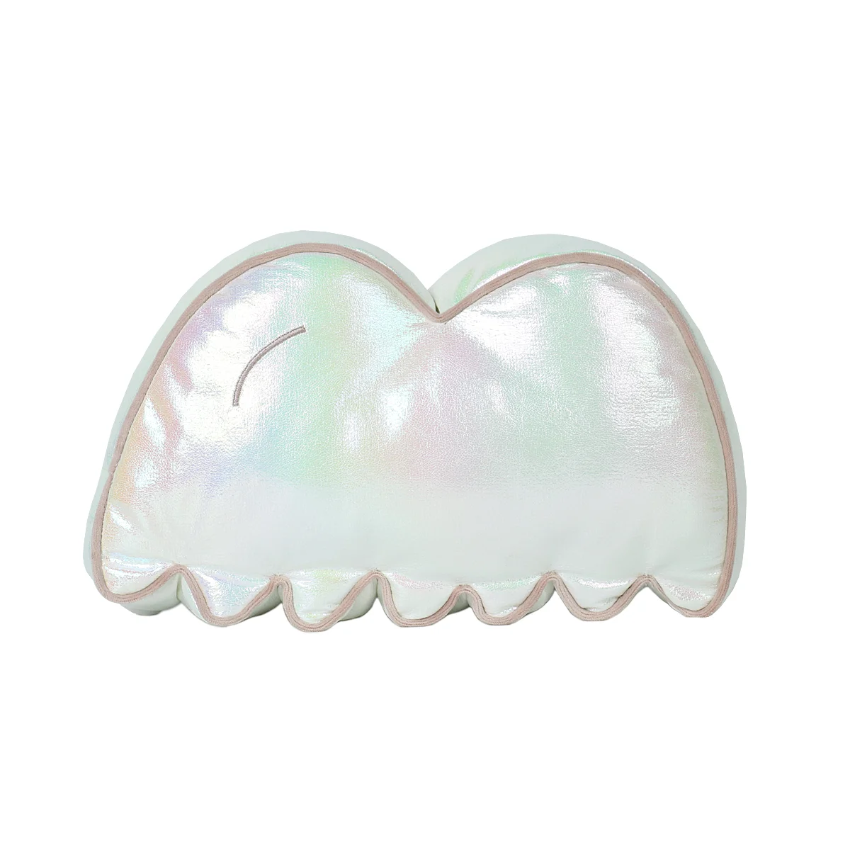 Designer Style Angel Wing Toy Pillow Girls Room Pearly White Decorative Beautiful Kids Cushions for Home Decor