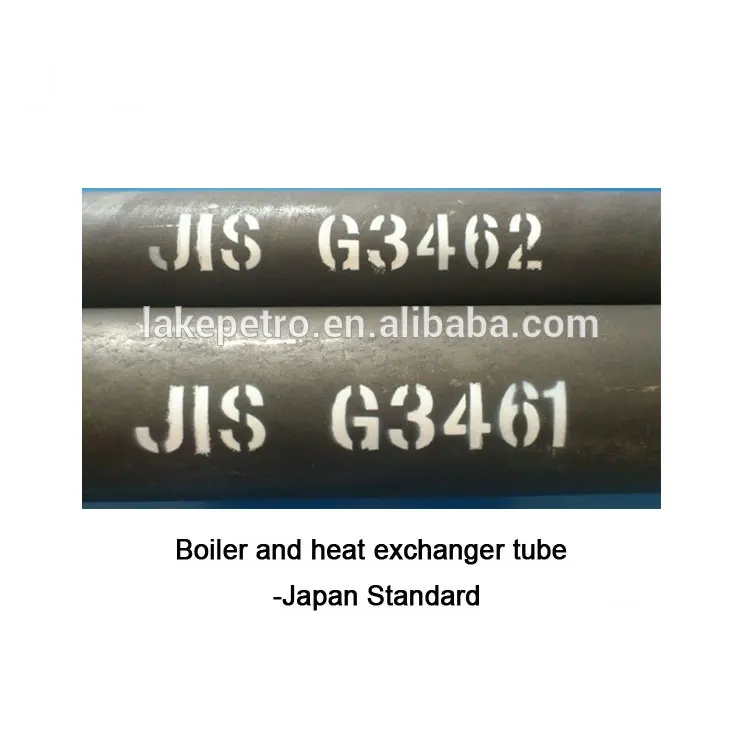Japanese Standard JIS Boiler and Heat Exchanger Tube Pipe