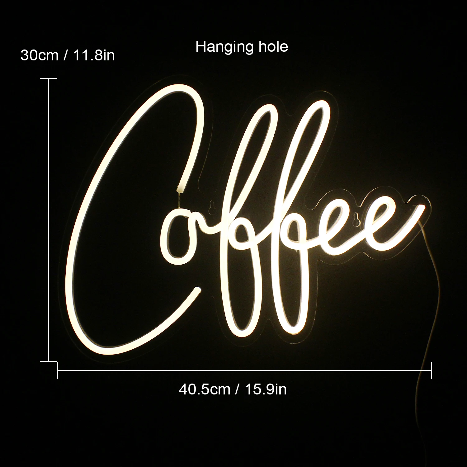 Wholesale WanXing LED Neon Sign For Coffee Shop Bar Fashion Design Custom Christmas Birthday Party Acrylic Neon Light Decoration