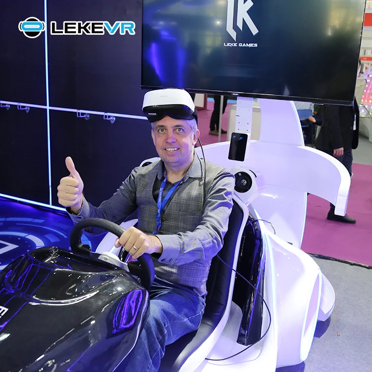 LEKE VR франшиза Business Car Racing Виртуальная реальность Вождение Гонки симулятор движения 9d