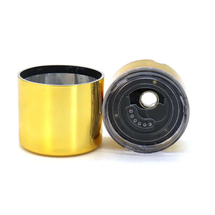 Car Gadgets Led Ashtray Mini Car Trash Can Detachable Ash Tray with Led