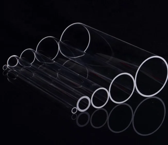 high quality quartz glass tube as Heating pipe