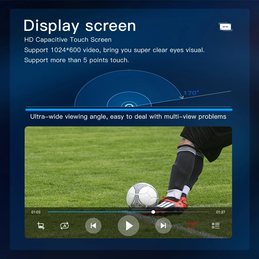 9 Inch 2 Din Double Din Android 12 Car DVD Player For GPS With Bluetooth Universal Radio Stereo Audio Head Unit Carplay Screen4G