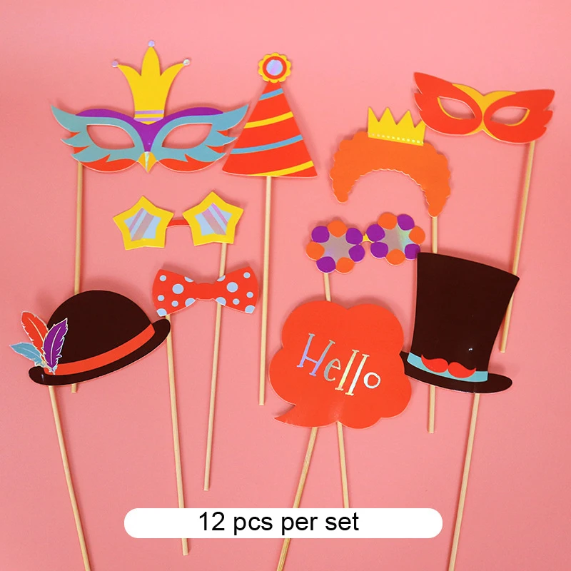 Bridal Shower Wedding Groom To Be Party Yes I Do Just Married Themed  Goblet Mustache Glasses Lips Heart Shape Photo Booth Props