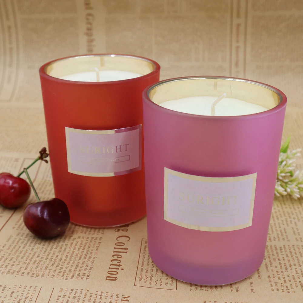 Wholesale New Design Popular Luxury Soy Wax Private Label Custom Scented Glass Jars Vegan Candles For Home