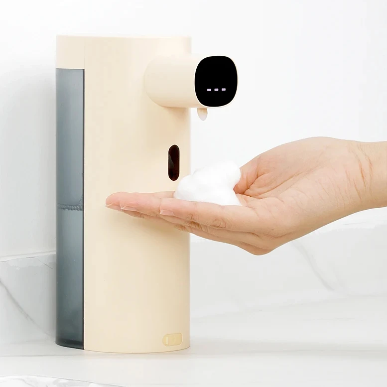 Wholesale Khaki Smart Infrared Touchless Auto Foam Sensor Hand Liquid For Kitchen Bathroom Automatic Soap Dispenser