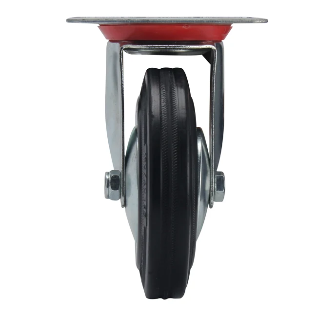4inch Universal Rubber Cart Caster Wheel