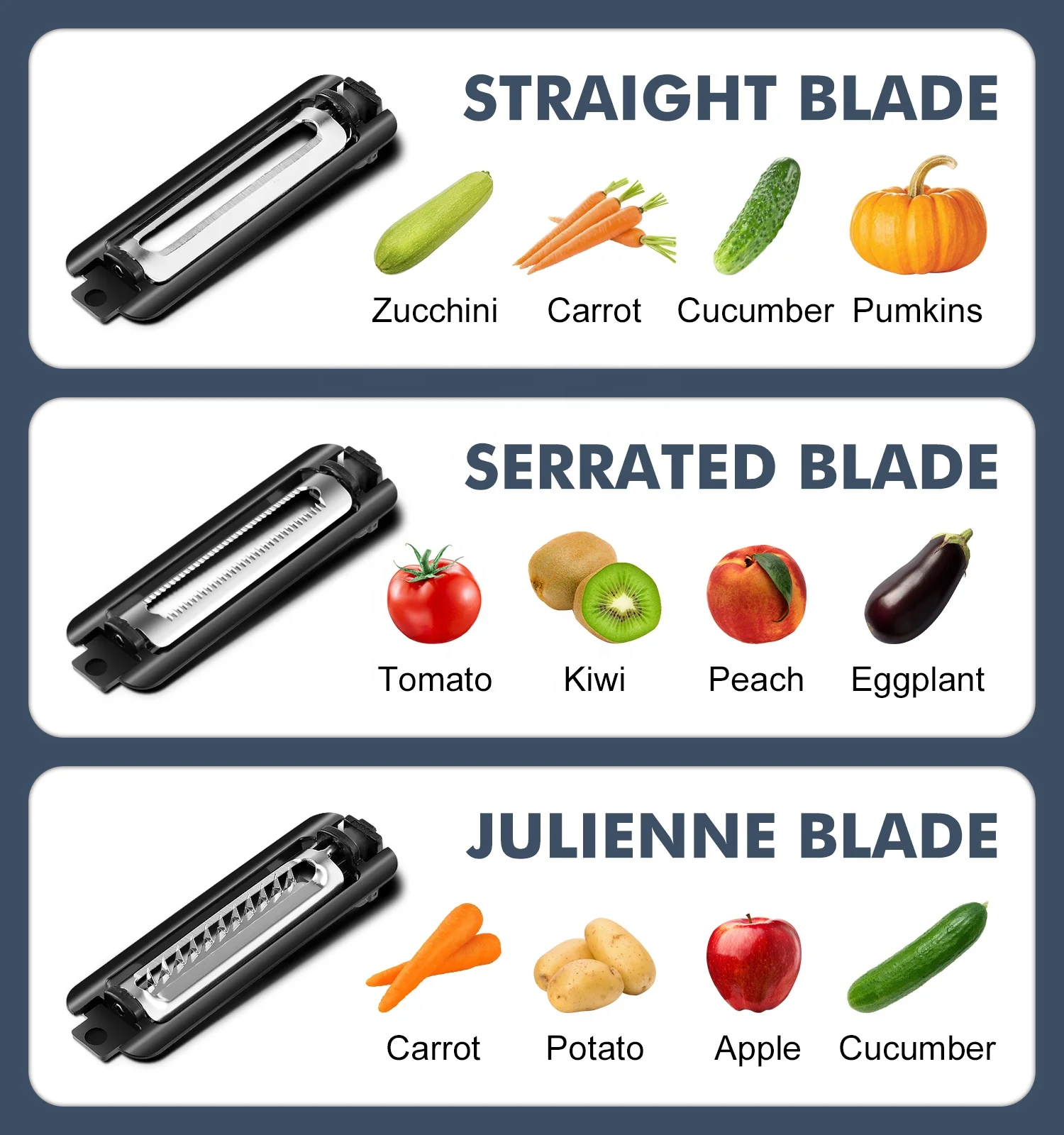 Multi functional veggie fruit carrot peeler machine storage peeler with a container orange plastic peeler
