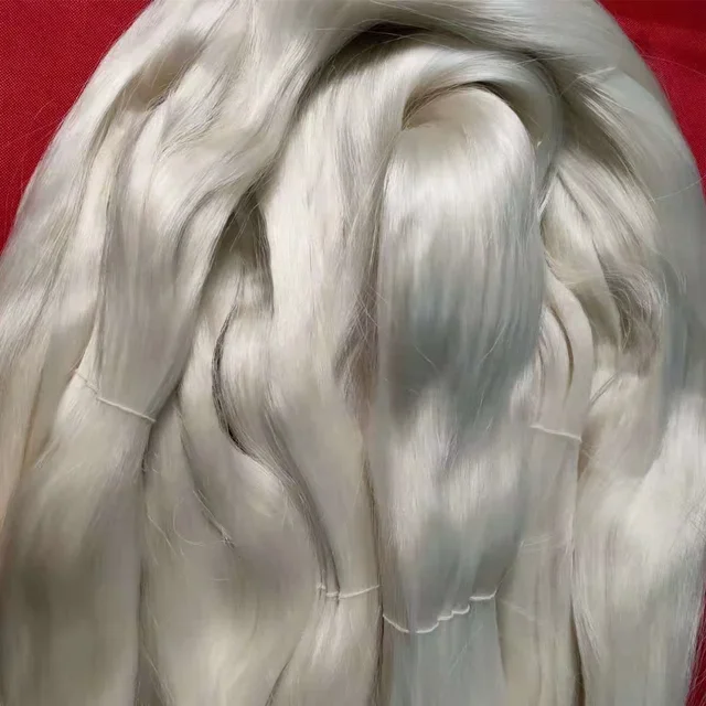 Mulberry Silk Yarn 20/22D Silk Yarn for Knitting weaving Hand Knotted Carpet 100% silk Natural Undyed