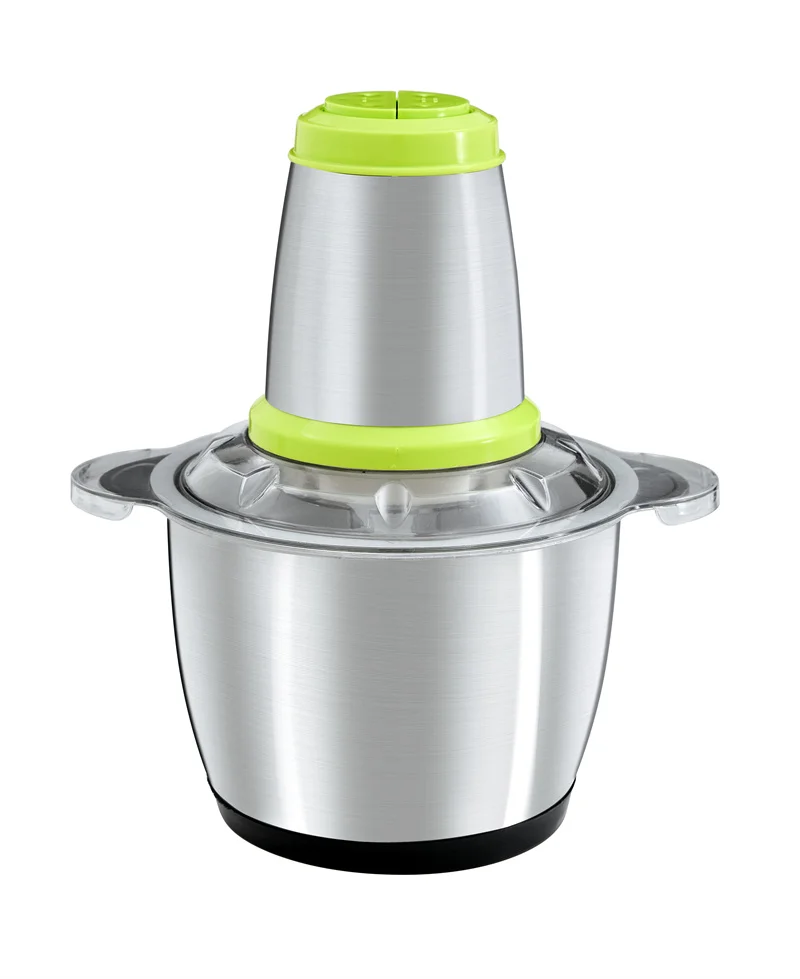 Whole Sale 3L Stainless Steel Kitchen Chopper Electric Yam Pounder Meat Grinder Free Manual Meat Grinders