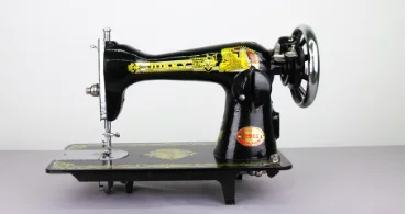 JA1-1 Elegant Design Mini Home Industrial Sewing Machine Portable Treadle Hand-Operated Electric Motor for Leather Use