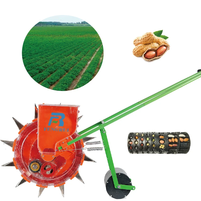 SIngle row high precision soybean seeder machine for bulk sales