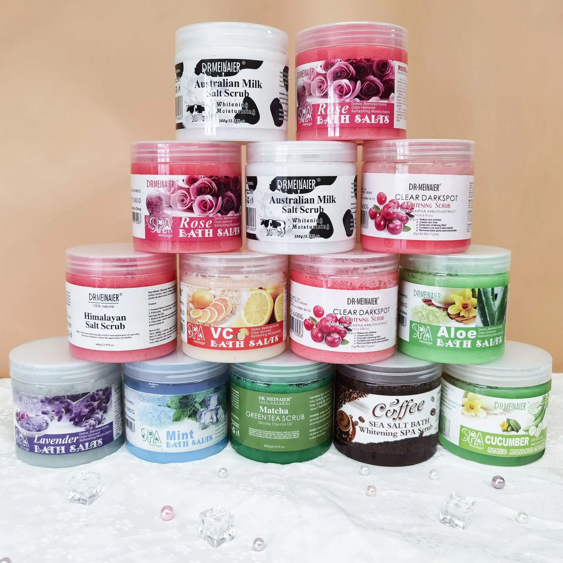 Exfoliating Bath Bubble Moisturizing Salt Removing Chicken Skin Nourishing Treasure Dead Skin Moisturizing Sea Salt