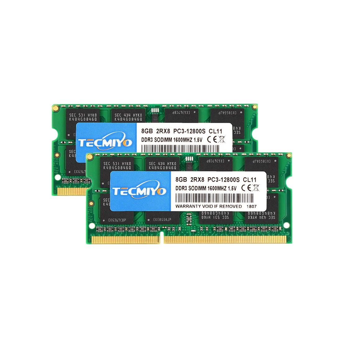 Оптовая продажа цена DDR3 8 Гб PC3 12800S 1600 МГц пожизненная гарантия не кода коррекции ошибок unberffered зеленый ноутбук оперативной памяти