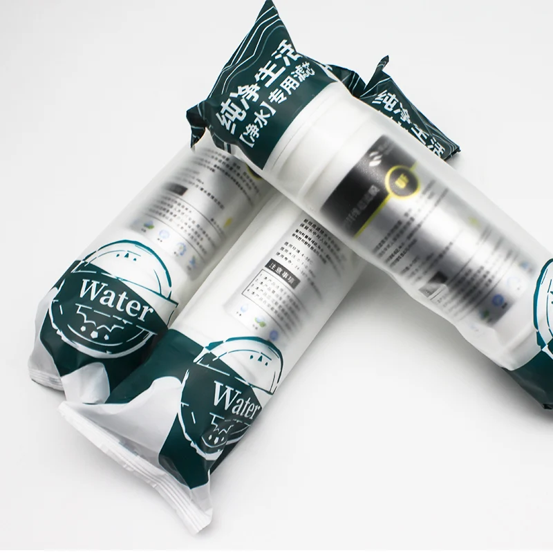 10-Inch 0.2 Micron Activated Carbon Block Sediment PP UDF CTO T33 Water Filter Cartridge Household Outdoor RV Electric Purifiers